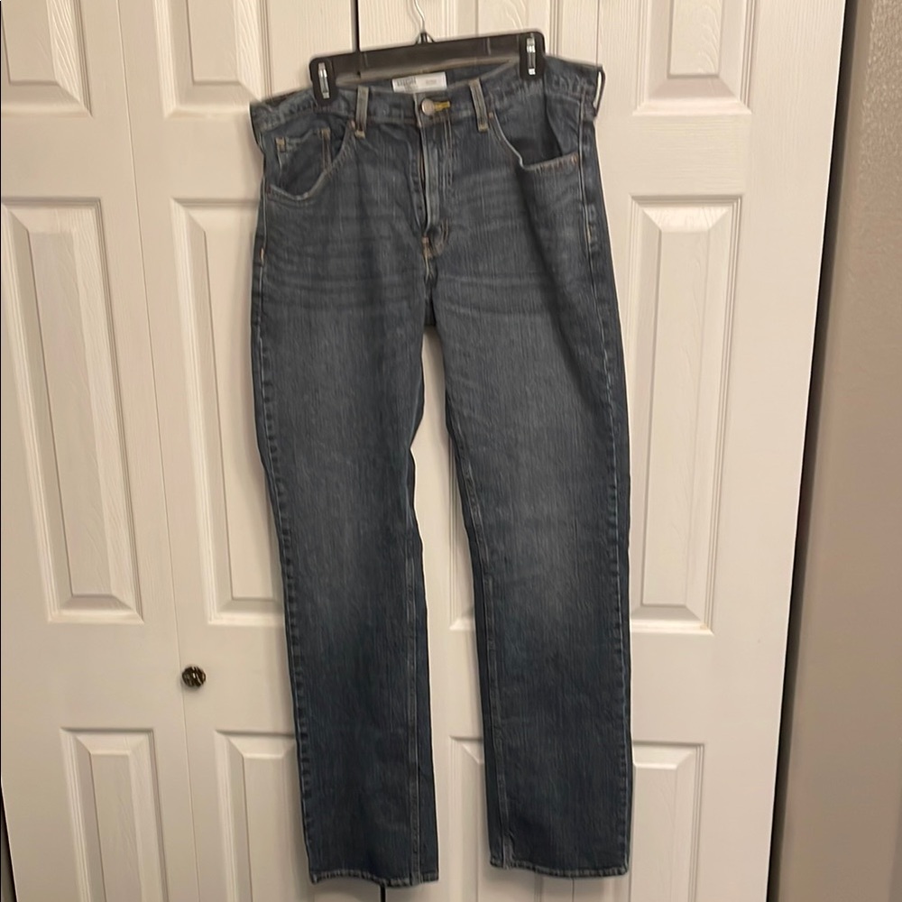 Relaxed Fit Jeans with Vintage Wash 34/36